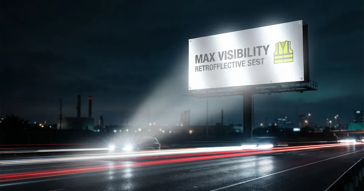 Reflective Flex Banner for Highway Billboards: A Night Visibility Guide